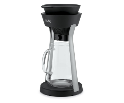 Ekspres przelewowy Melitta AMANO zestaw do kawy typu Pour Over czarny/srebrny